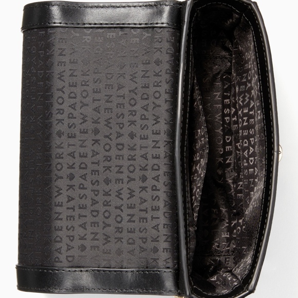 SOLD OUT! kate spade MINI Bag Pearl Black Shoulder Purse - Picture 6 of 7